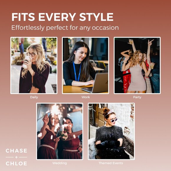 Womens Closed Toe Mary Jane High Heel Oxford Shoes Mina-4 by Chase + Chloe - Picture 6 of 6